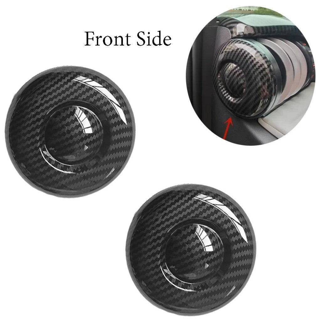 BYD ATTO 3 Front & Middle Air Vent Cover in imitation carbon fibre with sleek design and UV resistance for electric vehicle interiors.