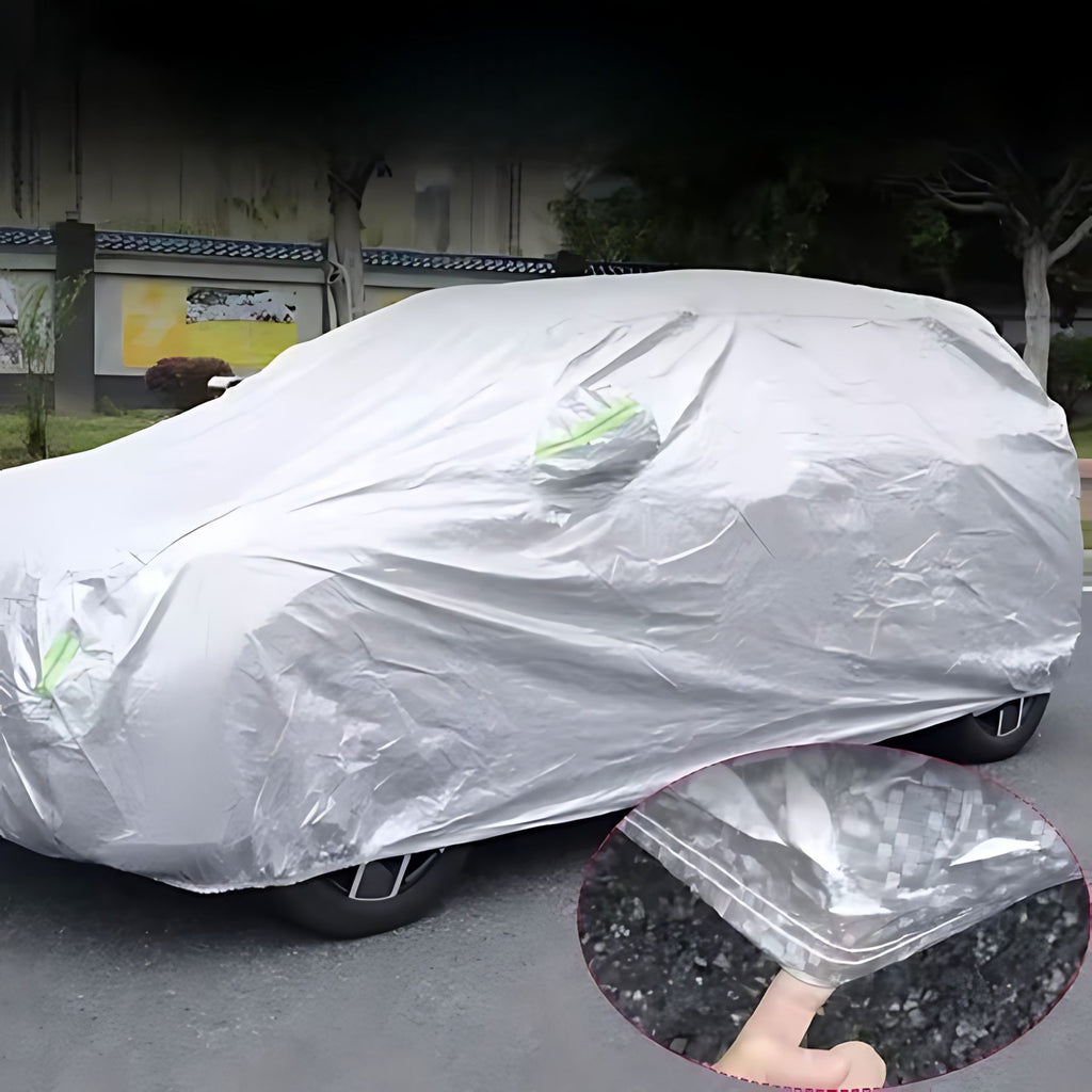 MG4 Protective Car Cover in waterproof fabric, custom fit for MG4, providing all-weather protection and breathable design.