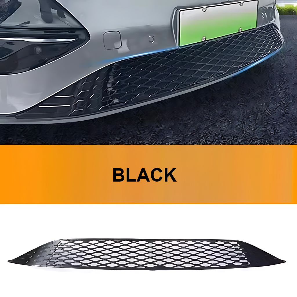 XPENG G6 Integrated Insect Protection Net in black, custom-fit mesh grille cover for electric vehicle protection.
