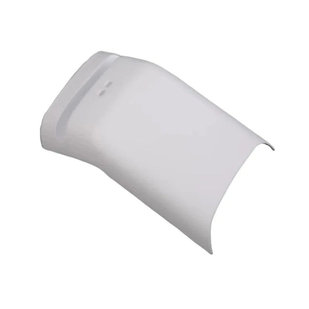 XPENG G6 Rear Exhaust Outlet Cover in white, custom fit, durable material, enhancing rear exhaust aesthetics and protection.