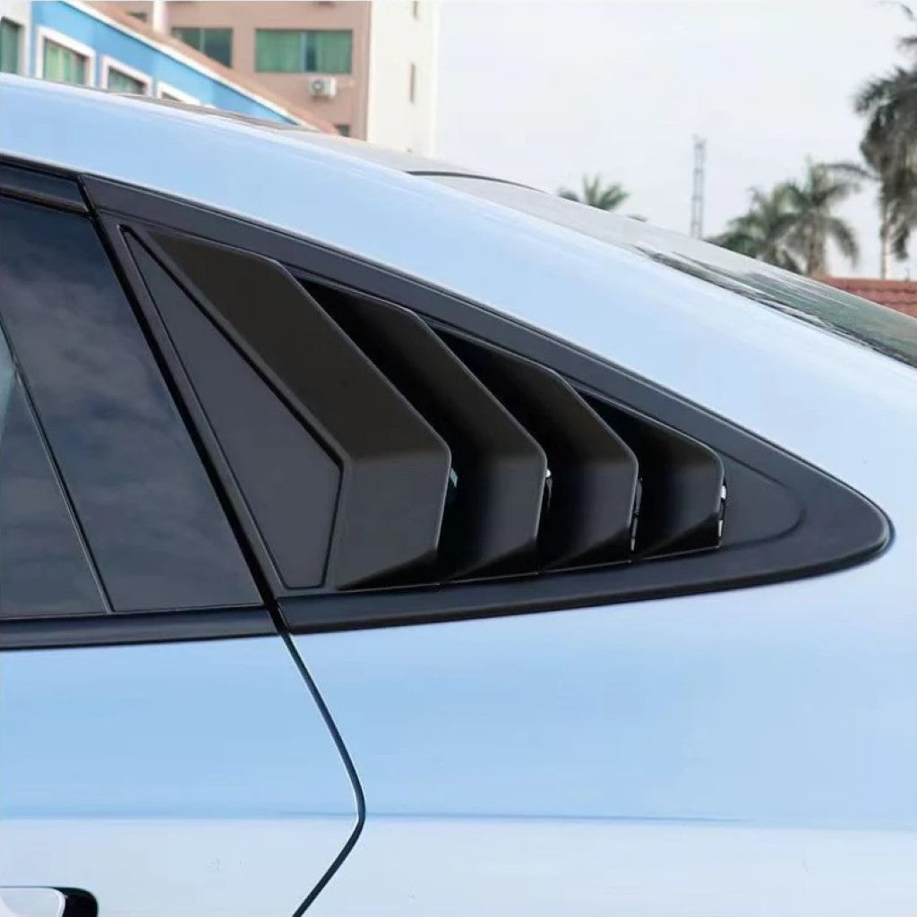 BYD Seal C - Pillar Trim Panel Cover in glossy black ABS, enhancing the vehicle's exterior with a sleek fit and design.