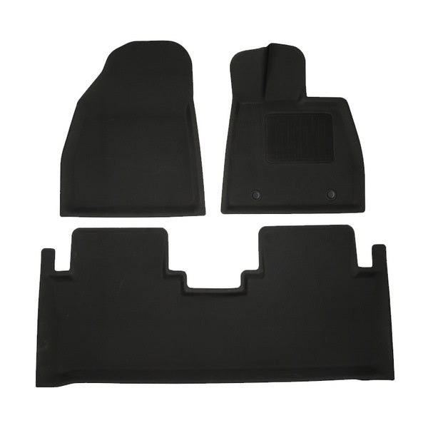 BYD Seal TPE/XPE All Weather Floor Mats for RHD, durable, custom fit, non-slip backing, protects car interior from dirt and moisture.