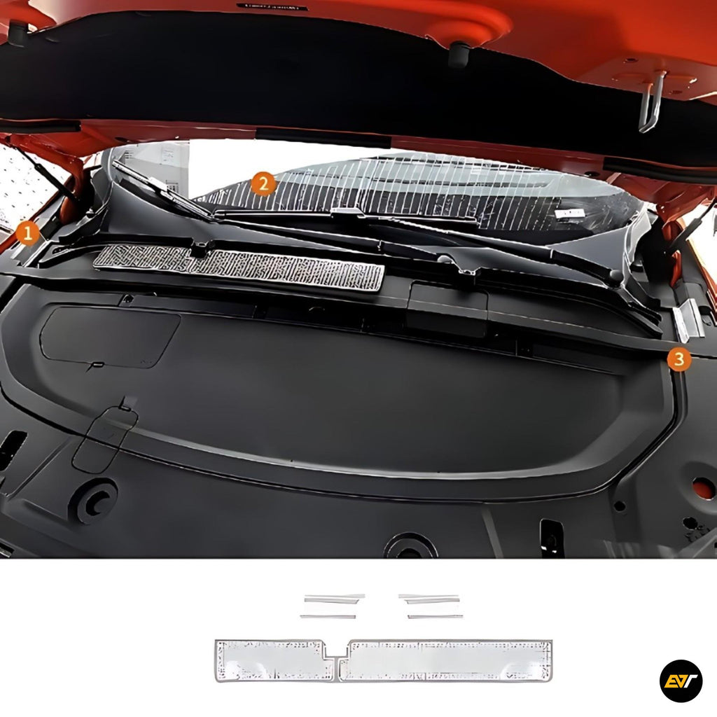 XPENG G6 Under Hood Air Intake Dust Cover Silver
