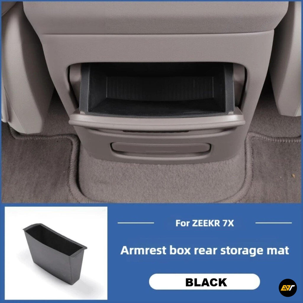 ZEEKR 7X Back Seat Armrest Storage Box