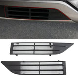 BYD ATTO 3 Front Mesh Grille Cover in black ABS plastic, designed for precise fit and improved airflow on electric vehicle.