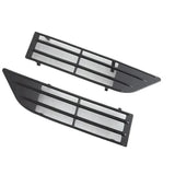 BYD ATTO 3 Front Mesh Grille Cover set in black ABS plastic with silver mesh, designed for precision fit and durability.