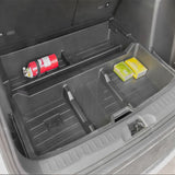 BYD ATTO 3 Rear Trunk Storage Box in black, custom-fit organiser with compartments for efficient boot cargo management.