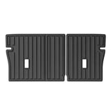 MG4 Rear Back Seat Protector Mat made of durable TPE, custom-fit for RHD MG4, protects rear seats from scratches and spills.