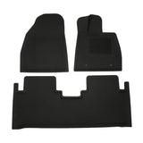 BYD Seal TPE/XPE All Weather Floor Mats for RHD, durable, custom fit, non-slip backing, protects car interior from dirt and moisture.