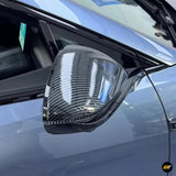 BYD Sealion 7 Side Mirror Protective Covers Carbon Fibre / RHD
