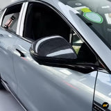 BYD Sealion 7 Side Mirror Protective Covers Carbon Fibre / RHD