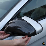 BYD Sealion 7 Side Mirror Protective Covers Carbon Fibre / RHD