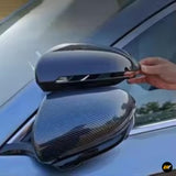BYD Sealion 7 Side Mirror Protective Covers Carbon Fibre / RHD