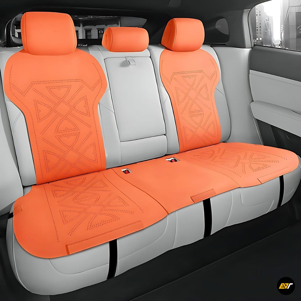 XPENG G6 All Season Seat Cushion Covers Orange