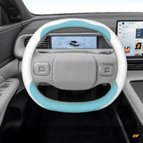 XPENG G6 Anti Slip Leather Steering Wheel Covers Orange