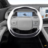 XPENG G6 Anti Slip Leather Steering Wheel Covers Orange