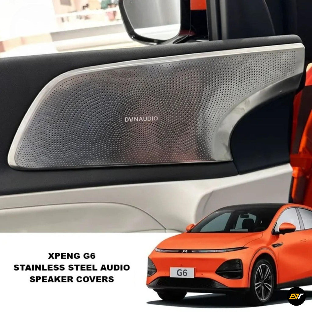 XPENG G6 Audio Speaker Covers Door Speaker Covers / Silver