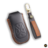 XPENG G6 Leather Car Key Protection Cover Black