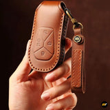 XPENG G6 Leather Car Key Protection Cover Black