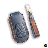 XPENG G6 Leather Car Key Protection Cover Black
