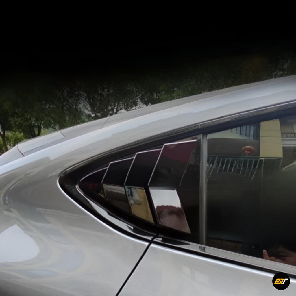 XPENG G6 Side Louver Trim Covers Carbon Fibre