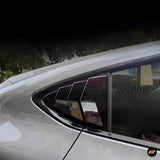 XPENG G6 Side Louver Trim Covers Carbon Fibre