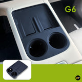 XPENG G6 Wireless Charging Anti Slip Pad With Cup Holder / Black